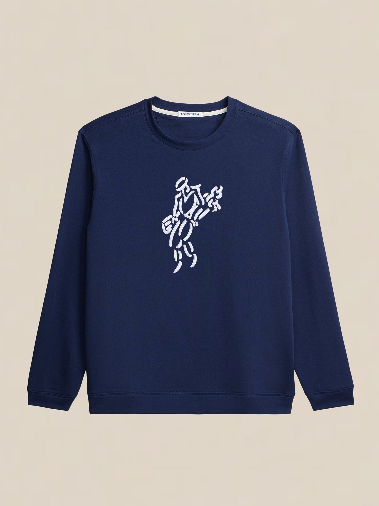 Golfman Satin Stitch Crew